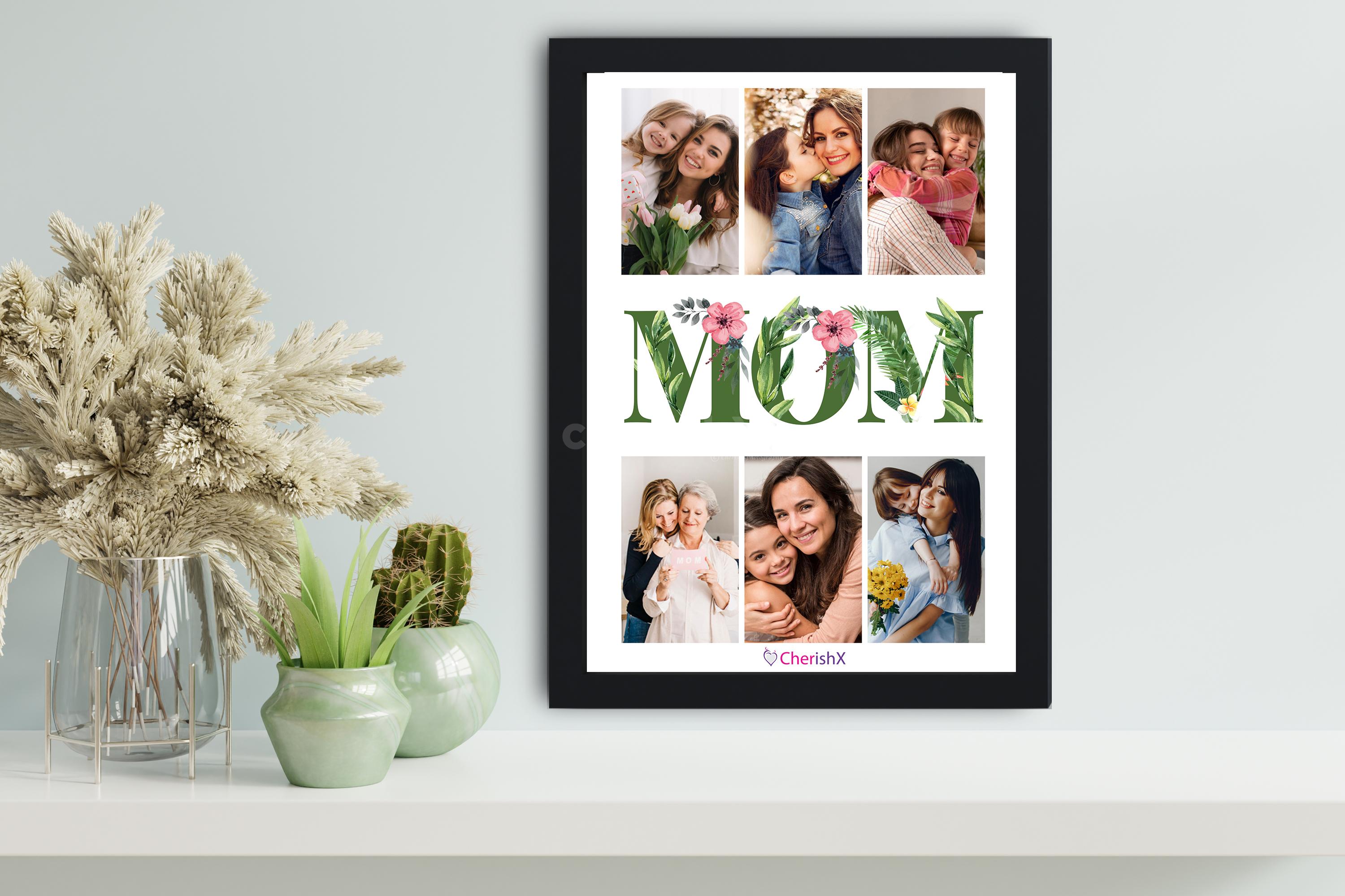 Show your love and support to her with CherishX's MOM Special Frame Gift on Mother's day!