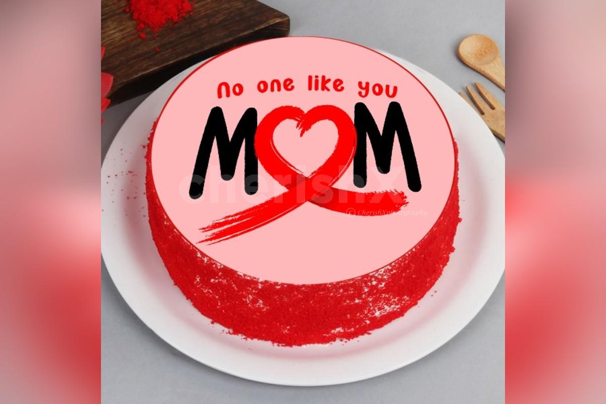 Mothers Day Special Red Velvet Cake Online Free Shipping in Delhi, NCR, Bangalore,Jaipur