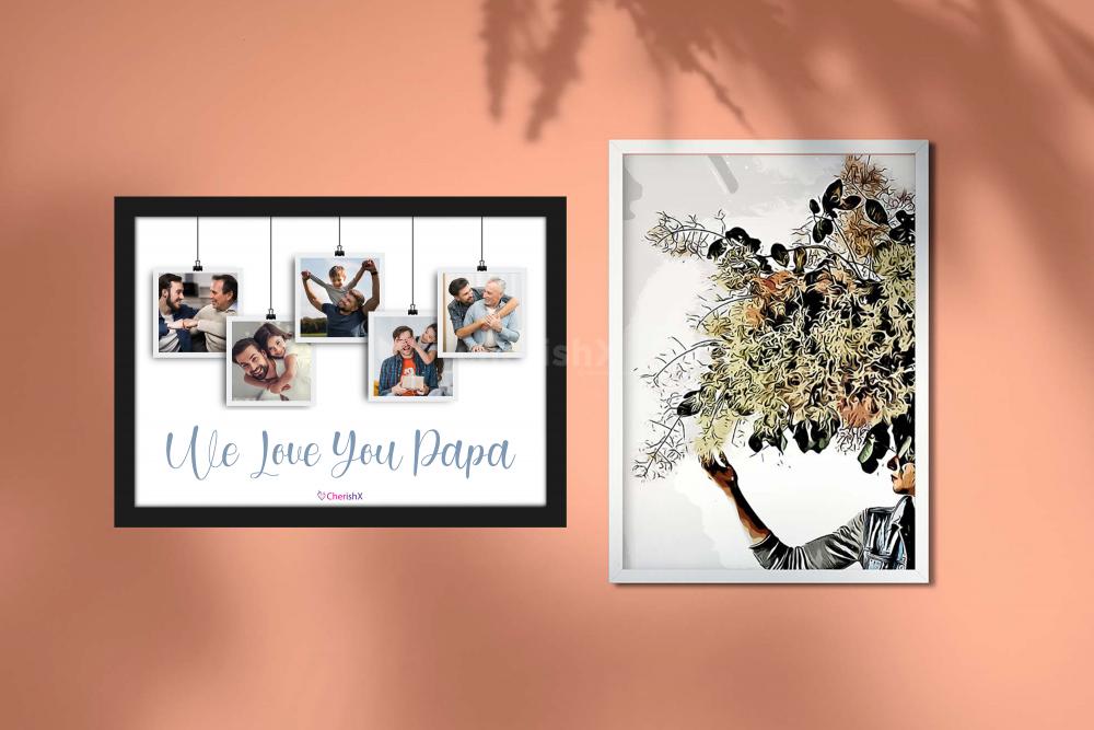 Celebrate Father's Day with CherishX's 'I Love You Dad' Frame!