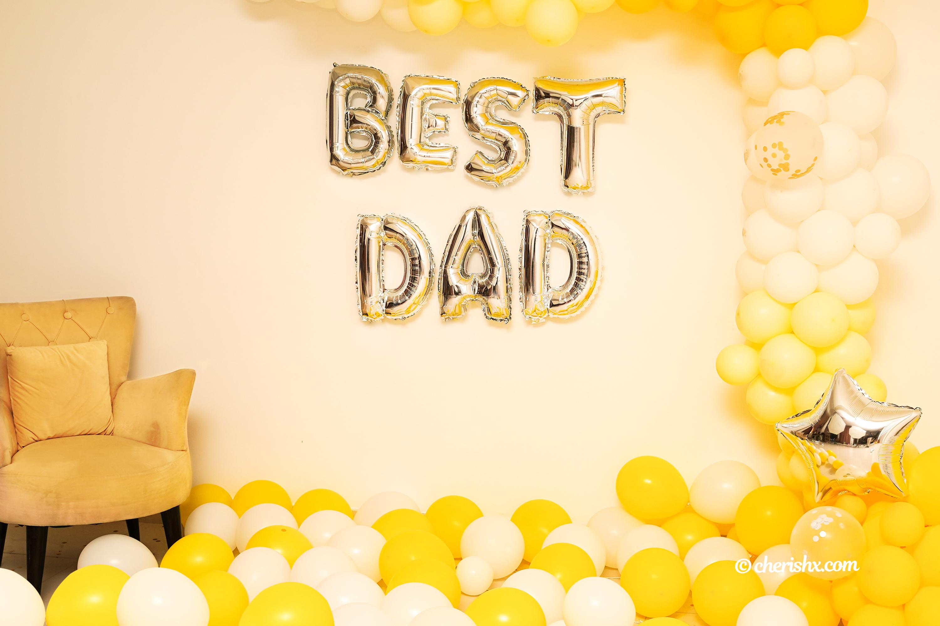 CherishX offers you the best dad decoration to surprise your dad!