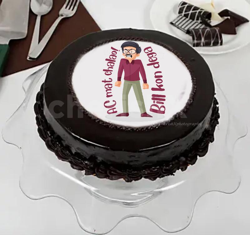 Company Logo Layer Cake - Classy Girl Cupcakes