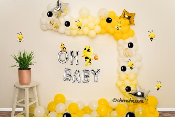 Make the mother-to-be feel special with CherishX's BumbleBee Themed Decoration!