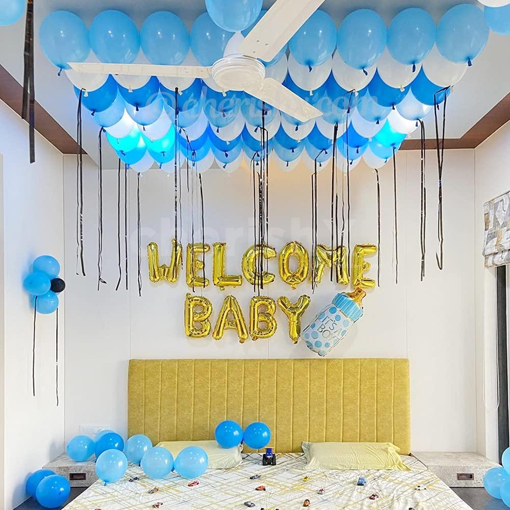 Book CherishX's Blue Welcome Baby Decor and celebrate the occasion beautifully!
