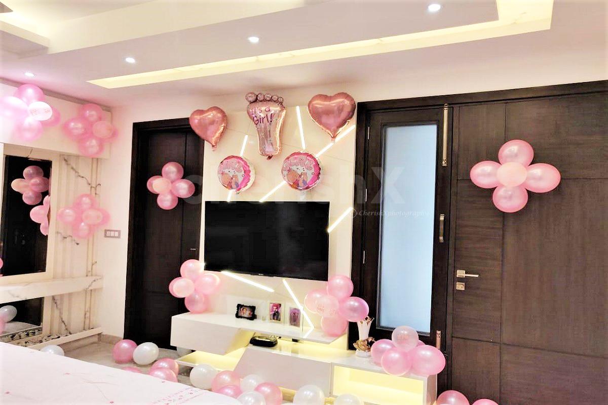 Welcome Baby Girl Decor Pune
