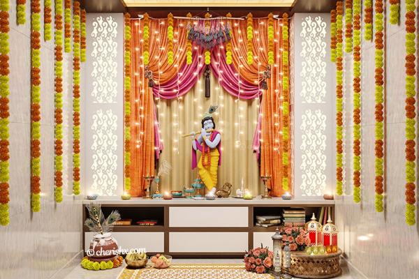 Easy Krishna Janmashtami Decoration Ideas at Home