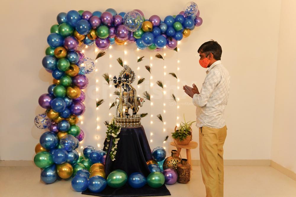 What are some Jakhi decoration ideas for Krishna Janmashtami? - Quora