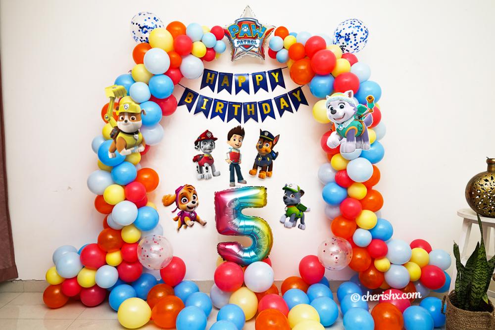 Paw Patrol Theme Birthday Decoration for your Kid’s birthday party