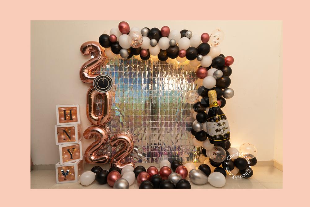 A Premium Black New Year Decoration by CherishX.