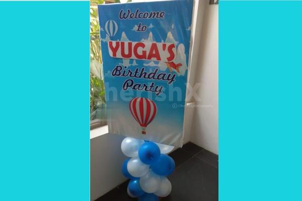 Surprise your Kid on his/her birthday with a Gorgoeus and Grand Hot Air Balloon Decor!