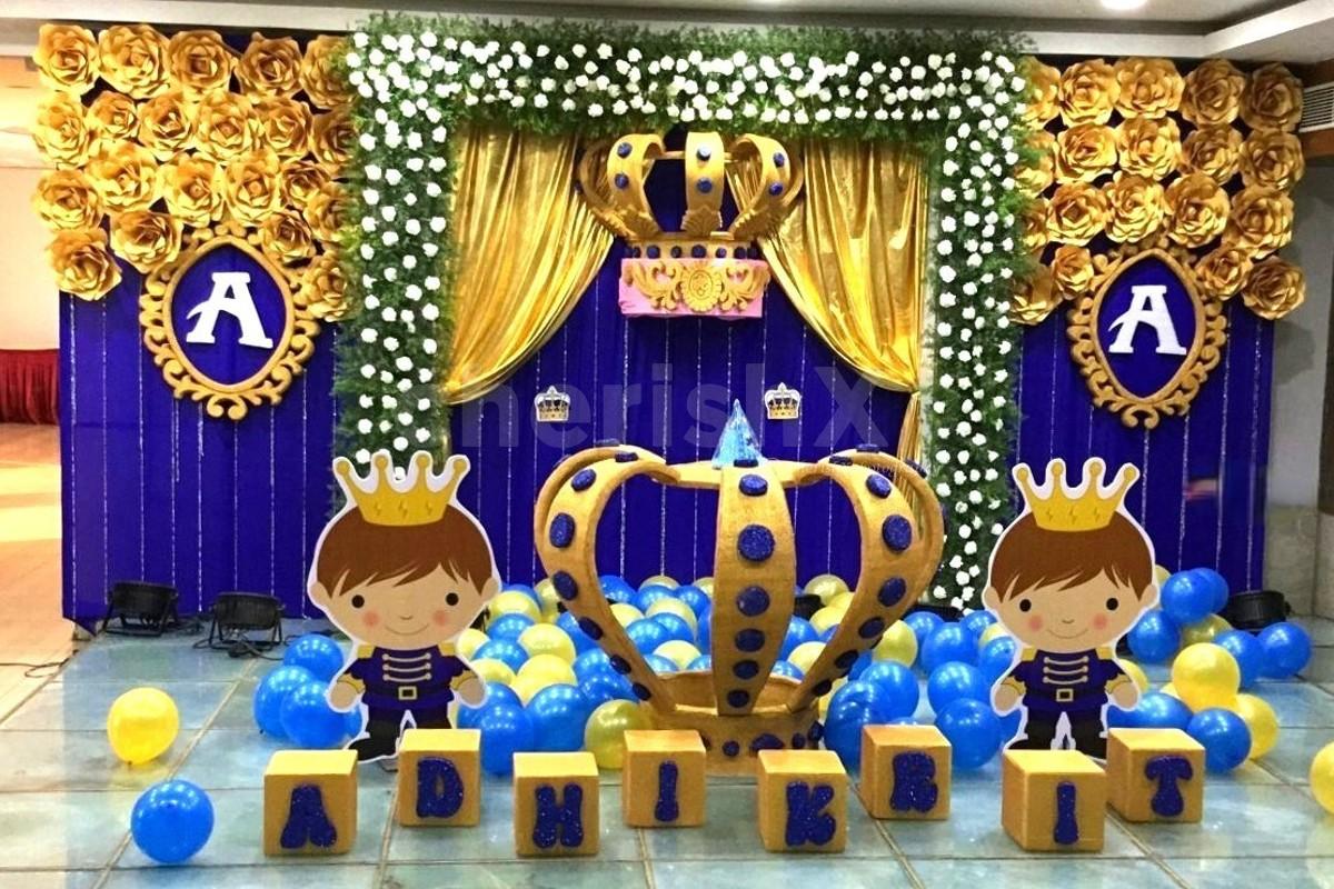 Surprise your kid with this Grand Royal Prince Theme Decoration!