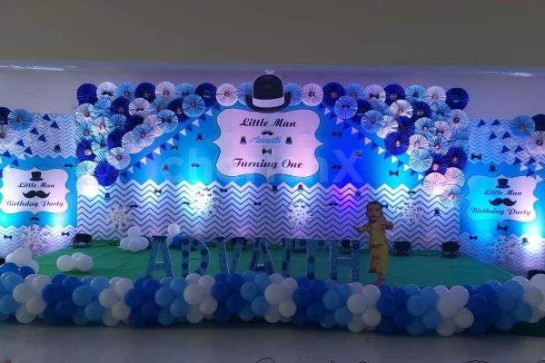 A Stunning Little Man Themed Decoration for your Grand Celebrations!