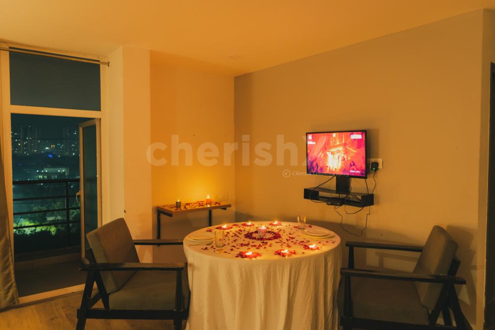 Spend an exquisite evening by booking a Stay in a Decorated Room Experience