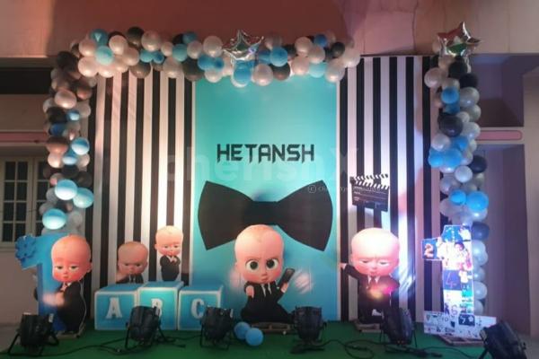 Cute Boss Baby Theme Decoration for Kid's Birthday and Baby Shower Celebrations!