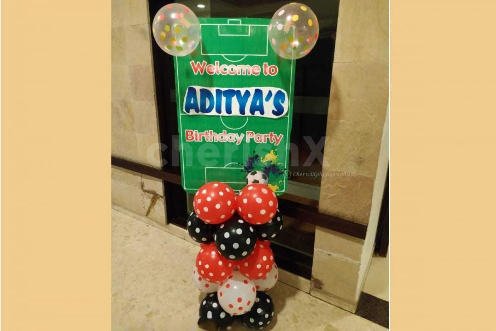 CherishX's Football Theme Decoration for your Grand Baby Celebrations.