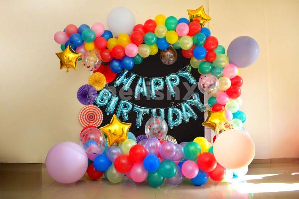 Multicoloured Birthday Decoration