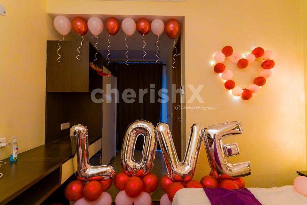 First Night is always special but with CherishX's amazing Happy Wedding Package it'll be extra special!