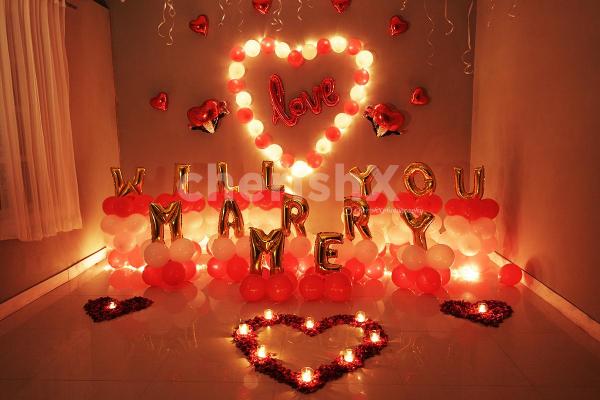 Express your love with Valentine's Day Proposal Decor by CherishX!