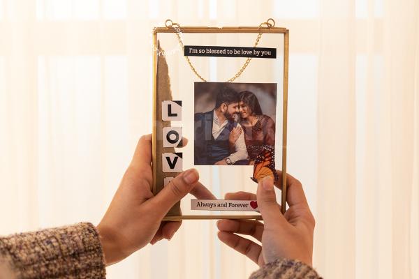 Celebrate this Valentine's Day and week beautifully with CherishX's Exclusive Vintage Love Frame Gift!