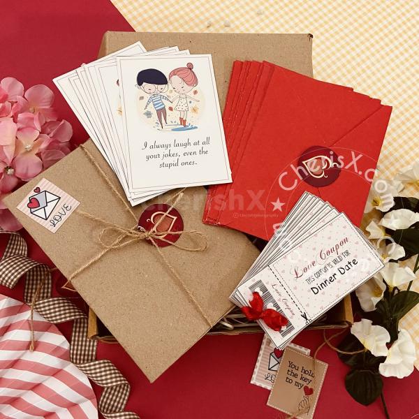 A Cardboard box for Valentine's box of Memories by CherishX.