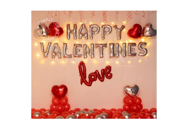 Feel the love in the air on Valentine's Day by booking CherishX's Happy Valentine's Love Decor!