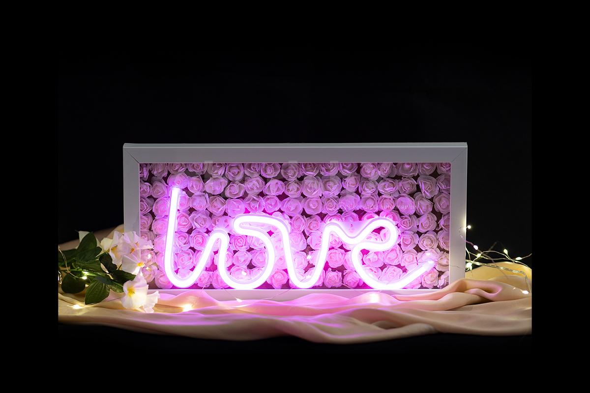 Make your partner feel special this Valentine's with Gorgeous Love Led Frame by CherishX.