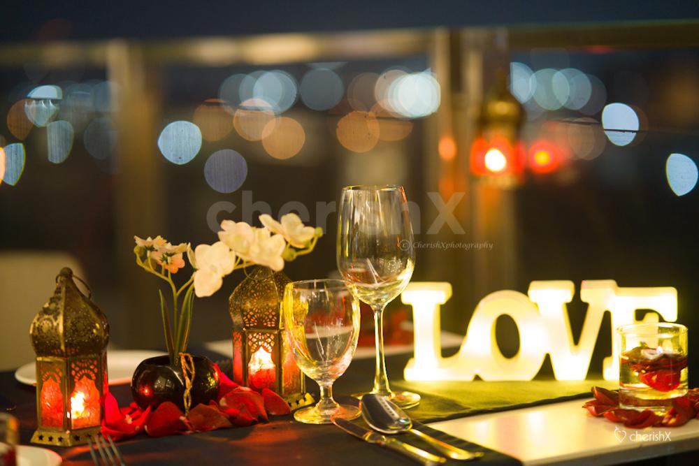 A Breathtaking Romantic Candle Light Dinner with Balcony View on 16th