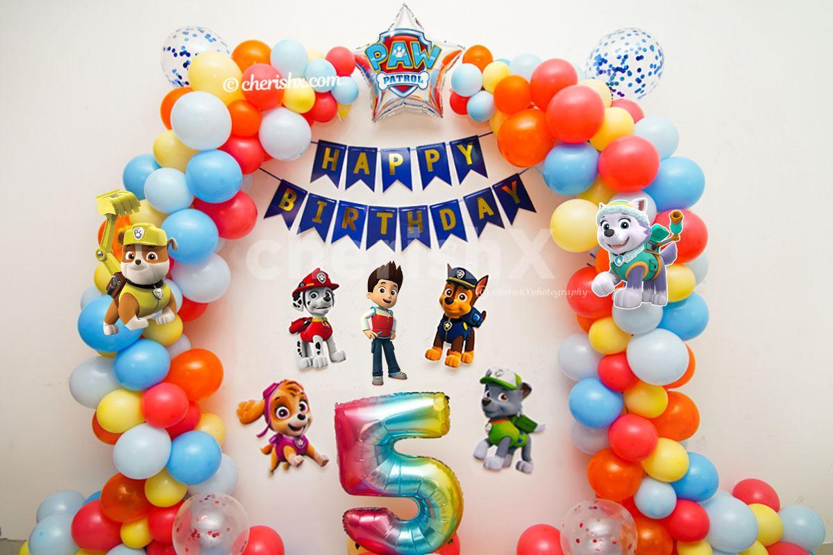 Paw Patrol Party Decoration Paw Patrol Balloons Paw Patrol 