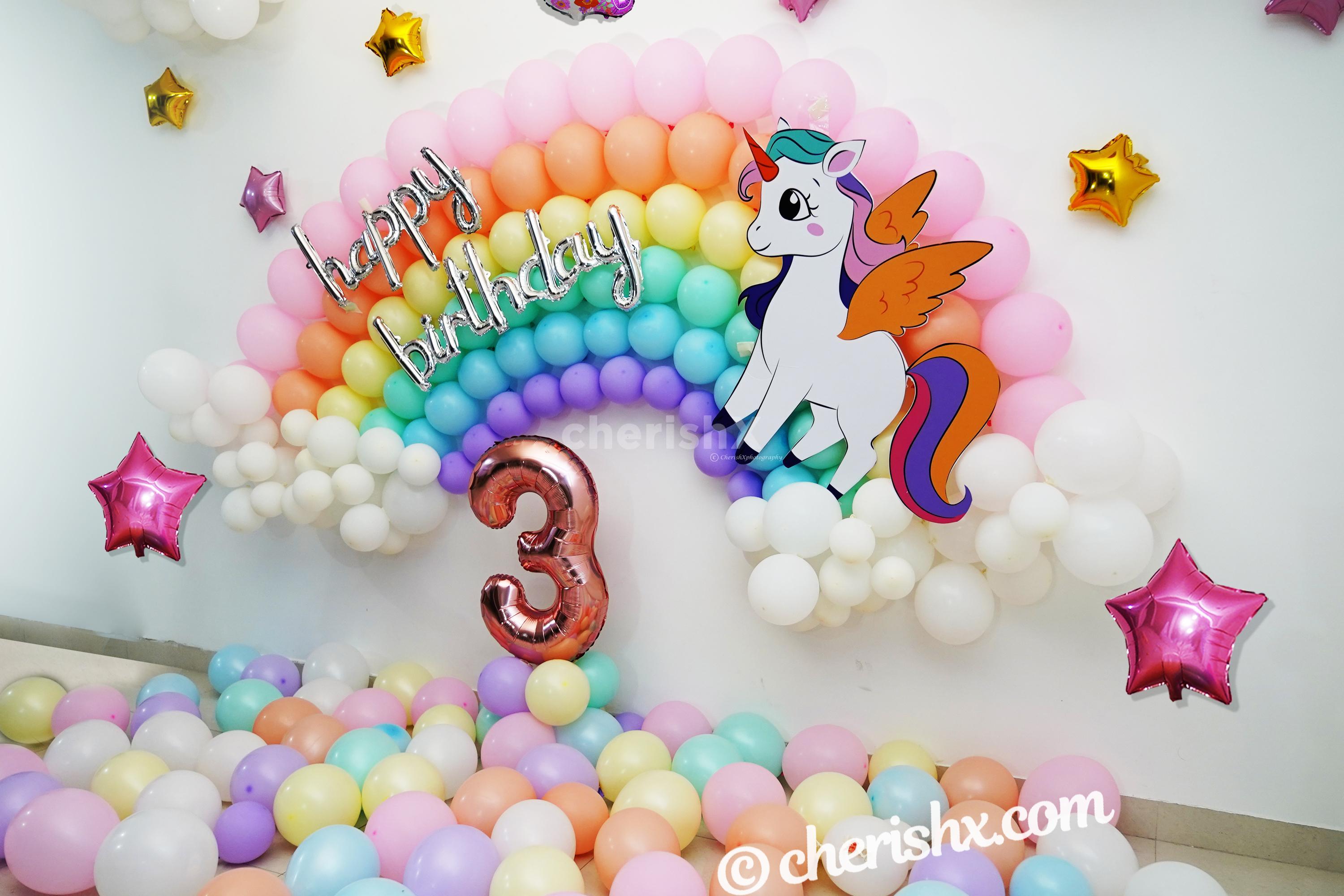 Book A Dreamy Unicorn Theme Decoration For Your Kid s Birthday And Baby