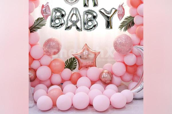 Surprise the mother-to-be with this unique 'oh baby' shower decor by CherishX!