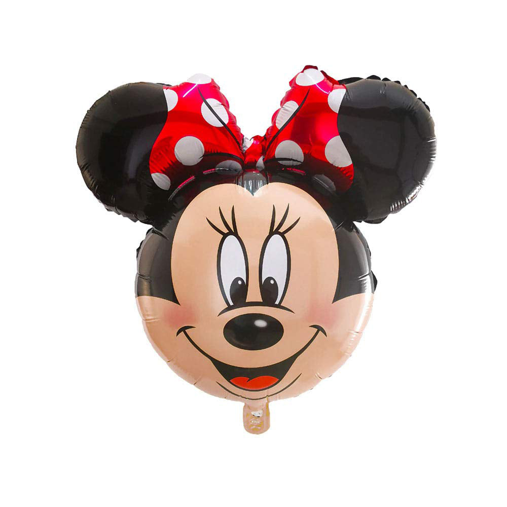Mickey Mouse/ Minne Mouse Face Foil Balloon