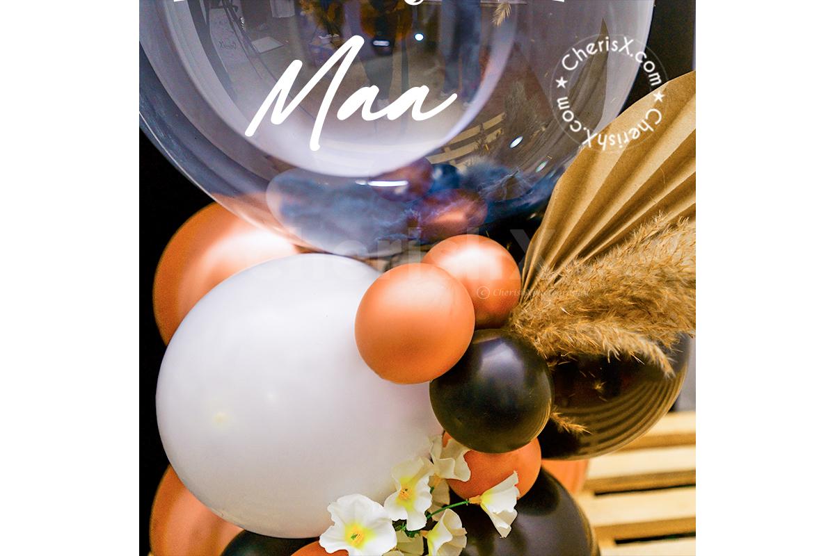 A Gorgeous Premium Organic Balloon Bouquet Mother's Day Gift Idea for your Mother's Day Celebrations by CherishX!
