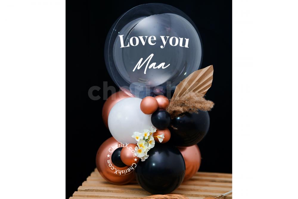 A Classy Premium Organic Balloon Bouquet Mother's Day Gift for your Grand Celebrations!
