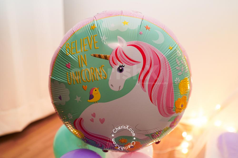 A Unicorn theme Decoration by CherishX for your baby shower, baby naming and kid's birthday celebration!