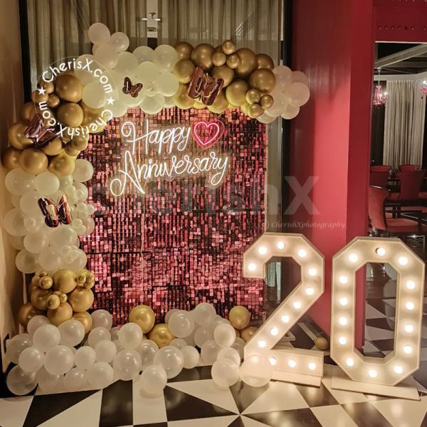 Anniversary Special Balloon Decoration | Celebration Management