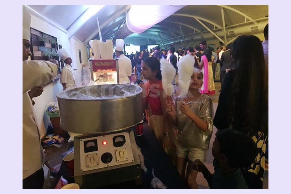 Get This Cotton Candy Counter At Kids Birthday Party In Delhi NCR 