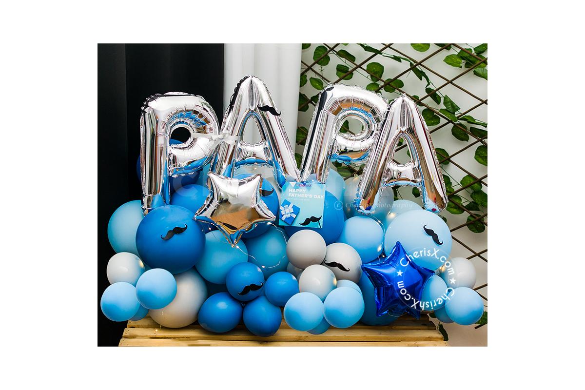 Make your dad feel loved with CherishX's "PAPA" Balloon Bouquet!