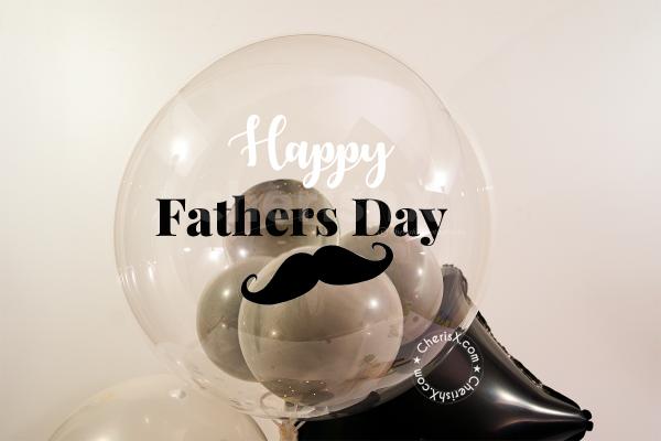 Plan your Father's day celebration with CherishX's Grey and Black Balloon Bouquet!