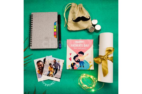 Make your dad feel extra special with CherishX's Best Dad Certificate Hamper!