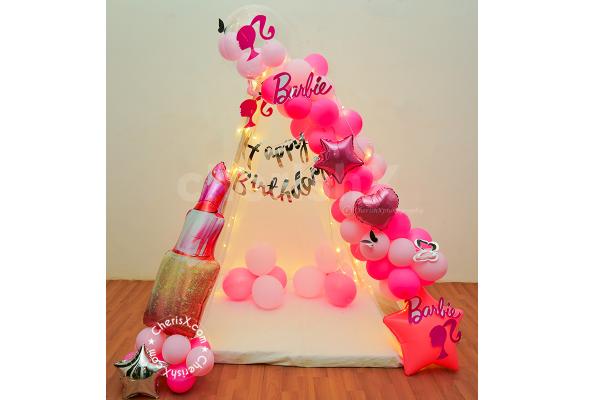 Barbie Theme Kids Canopy Decor for your Baby Girl's Birthday!