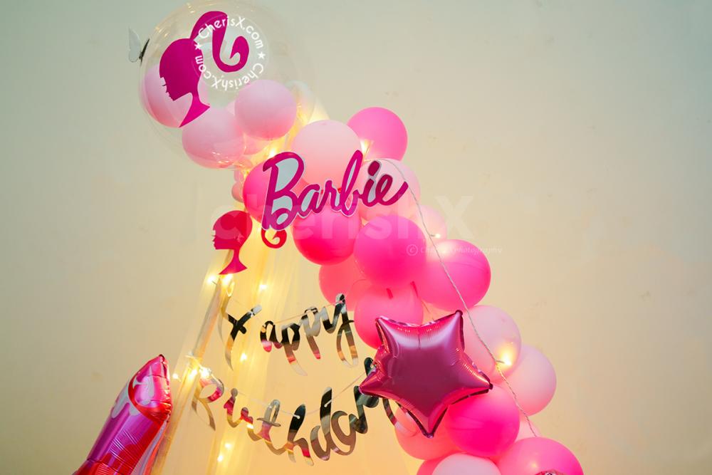 Arrange a perfect Barbie Theme Kids Canopy decor for your baby girl!