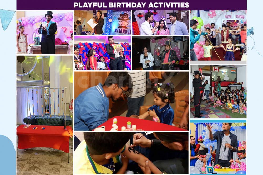 Included Playful Birthday Activities for Kids in Platinum Package by CherishX