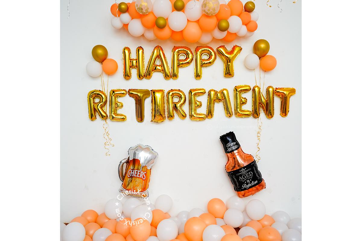 White And Peach Theme Retirement Decor For Retirement Celebrations In   1654507919 Original 