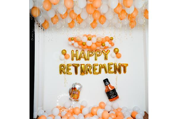 A Stunning Retirement Decor for your celebrations!