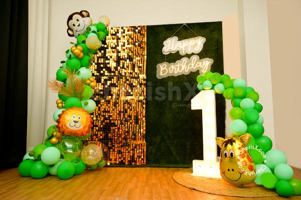 A Gorgeous Jungle Theme Birthday Decor by CherishX!