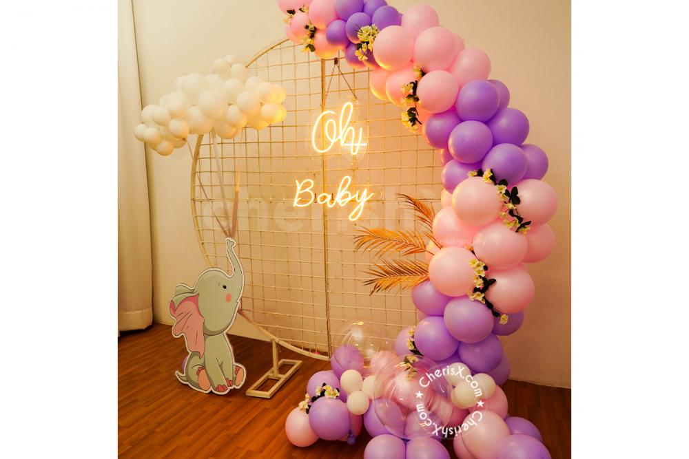 Let everyone enjoy the Baby Shower Party with CherishX's Baby Shower Decor!