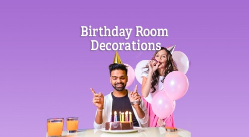 Birthday Decorations for Home or Room