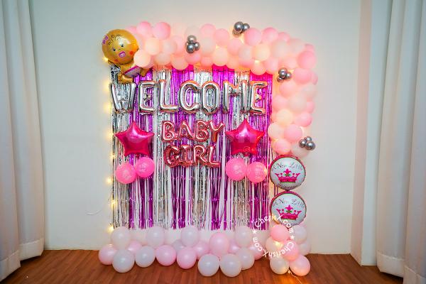 A Welcome Baby Girl Decoration by CherishX.