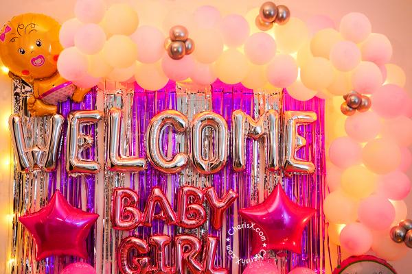 A Welcome Baby Girl Decoration by CherishX.