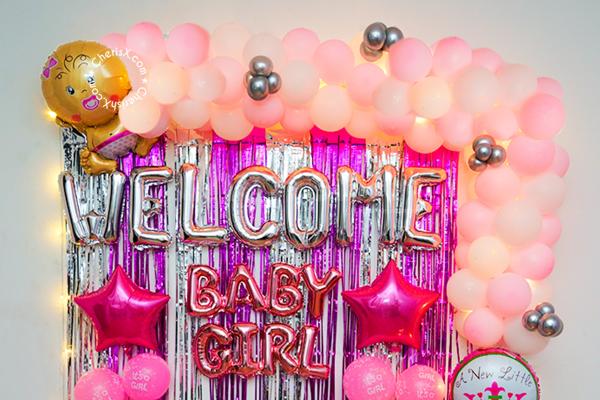 Make the naming celebration memorable with CherishX's Balloon Decoration!