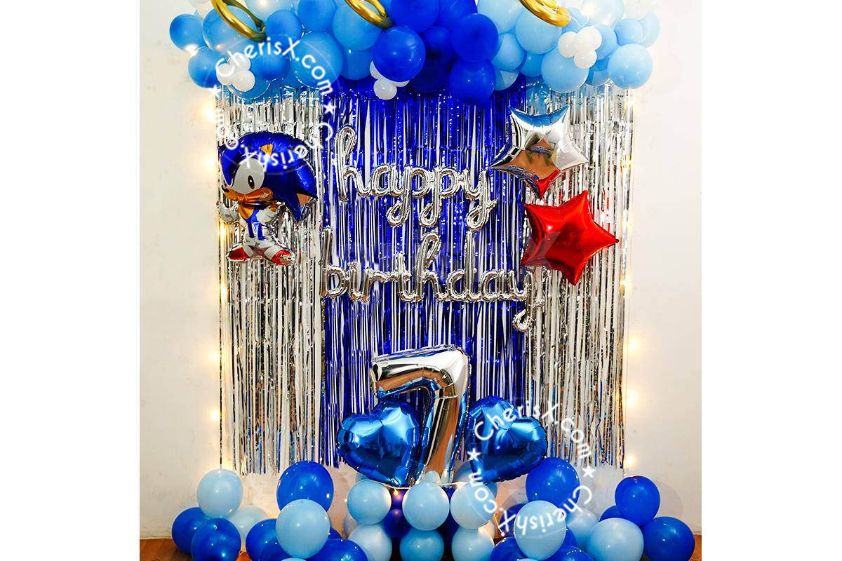 Sonic Theme Birthday Decor